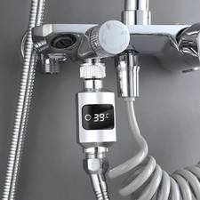 Shower Head Water Temperature Monitor Electricity LED Temperature Display Faucet