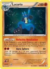 Lucario 80/113 Holo Rare Legendary Treasures Pokemon LP on eBay