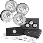 2017 American Liberty 225th Anniversary Silver Four Medal Set w/OGP & COA (17XD)
