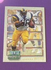 Pro Set 1993 Power Prospects Jerome Bettis PP9 Los Angeles Rams Football Card