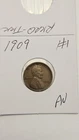 wheat penny 1909 NICE BROWN FIRST YEAR 1909-P AU LINCOLN CENT LOT #1