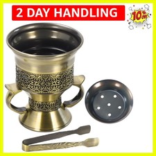 Frankincense Resin Incense Burner, Incense Censer, Bakhoor Burner, Charcoal I...