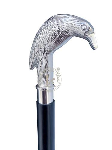 Edgar Allen Poe's Mystic Raven Gothic Walking Stick Swagger Cane, 37 Inch, Ha... - Picture 5 of 7