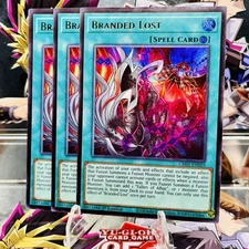 3x Yugioh Playset Branded Lost CH01-EN025 Ultra Rare 1st Ed Near Mint