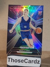 2024 Prizm Draft Picks Deep Space Sliver Prizm #5 Nikola Topic