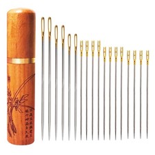 Self-Threading Needles, Sewing Needle small, orchid - Top Thread