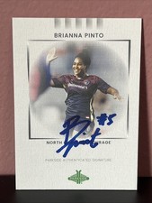 2022 Parkside Paramount NWSL Signature Series Brianna Pinto #PSS-BP On Card Auto