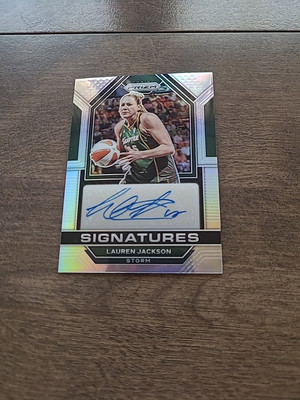 2023 Prizm WNBA Lauren Jackson Silver Auto #SG-LJK C001416