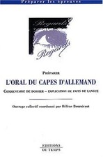 Préparer loral du CAPES dallemand : Commentaire de dos... | Buch | Zustand gut