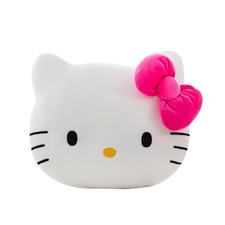 Northwest Sanrio Hello Kitty Pink Bow Kitty Cloud Pillow 12 inches   Plush Stuff