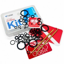 Ultimate O-Ring Kit: 60 O-Rings in Scuba Specific Sizes,O-Ring Size Guide  P...