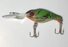 WORDEN'S HAWG BOSS SUPER TOAD II GREEN CRAWFISH BASS FRESHWATER FISHING LURE