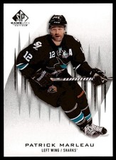 2013 SP Game Used Hockey Patrick Marleau 20 San Jose Sharks