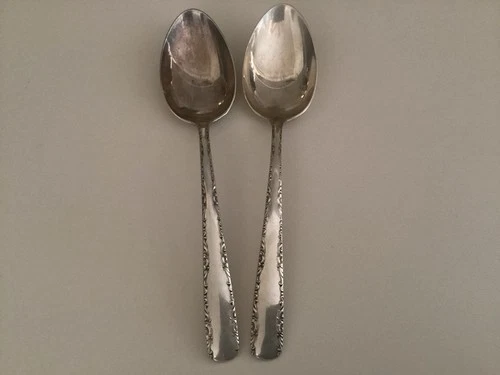 2 Gorham Sterling Silver Serving Spoons Scrap Or Not 150g