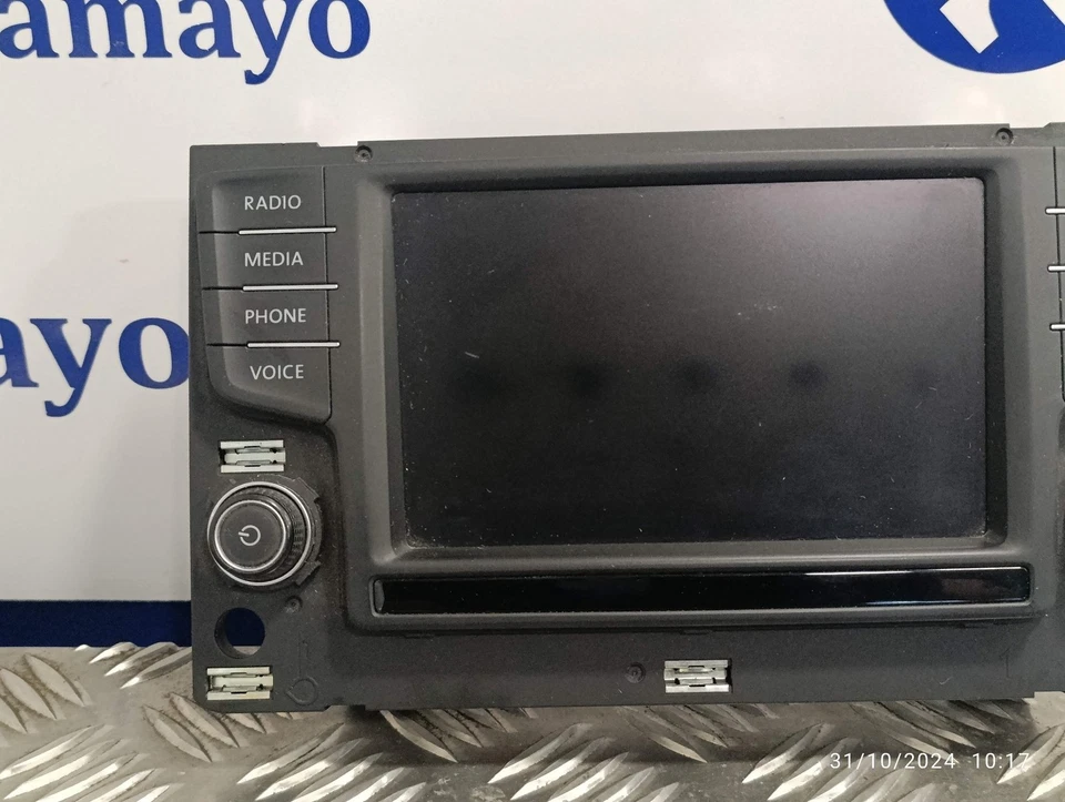 3G0919605D PANTALLA MULTIFUNCION / AAH52000 / QFVW404B / 1133941 PARA VOLKSWAGEN - Imagen 2 de 4