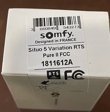 Somfy 1811612A five-channel hand-held remote