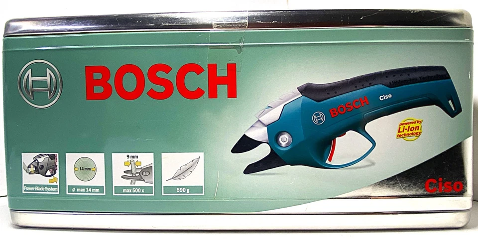 CISO BOSCH Akku Astschnitt Scheren Gartenarbeit, OVP - Bild 2 von 4