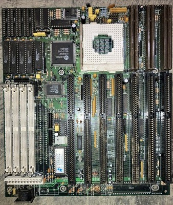 Vintage UMC UM8498F Motherboard AMD Socket 3 TESTED
