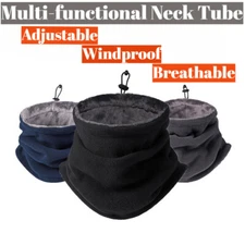 Winter Neck Gaiter Warmer Fleece Ski Scarf Balaclava Windproof Face Mask Bandana