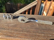 Vintage Proto No. 4749 Ratchet 1/4 Drive Knur...
