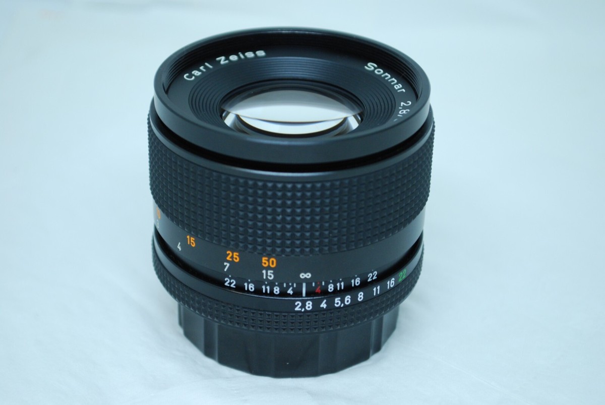 希少Contax Carl Zeiss Sonnar T* 85mm F2.8 MINT】Contax Carl Zeiss Sonnar T* 85mm F2.8 MMG GERMANY Fm JAPAN