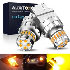 2/4/6X Anti Hyper Flash LED 3157 3156 Amber Indicator Turn Signal Light Bulb