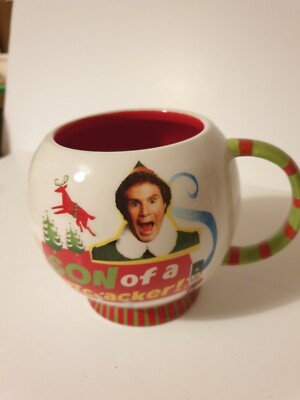 Elfenbecher Tasse Sohn eines Nussknackers Suppe Tee bunt große Tasse - *NEU*