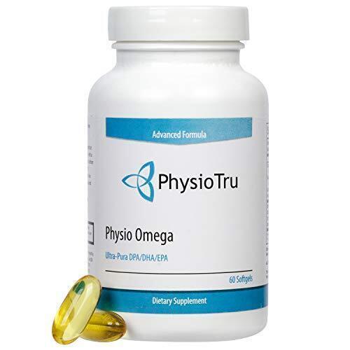 Physio Omega 3 Dpa, Dha, Epa Wild Caught Pure Menhaden Fish Oil