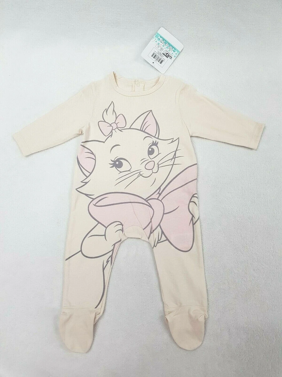 DISNEY pyjama MARIE les aristochats beige taille 1 3 6 9 12 18 ou 23 mois