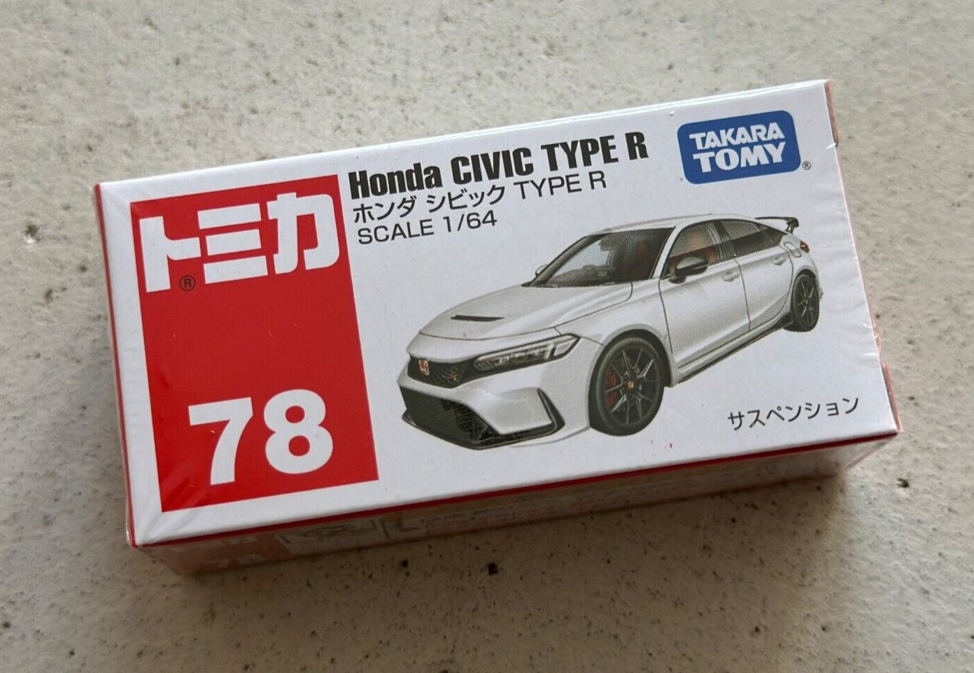 Tomica 78 HONDA CIVIC TYPE R FL5