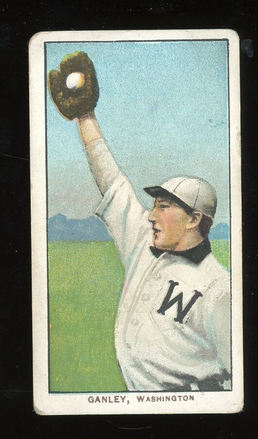 1909-11 T206 Baseball #184 Bob Ganley GD