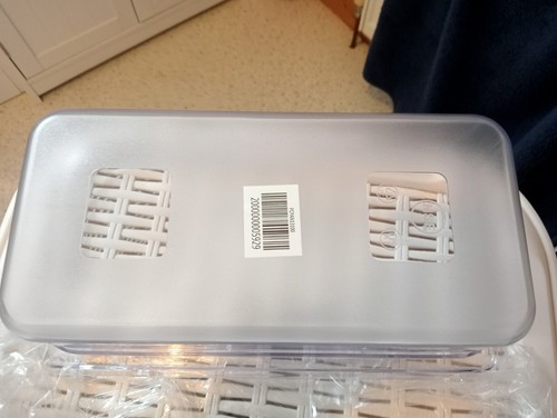 Gastronorm Pans 1/3 Third Clear Polycarbonate 100mm 3 Litres - Picture 5 of 7
