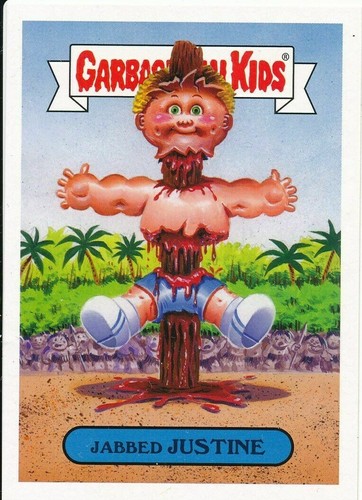 Garbage Pail Kids Revenge The Horror 2019 Ble ""Pick-one"" pegatina negra clara - Imagen 150 de 193