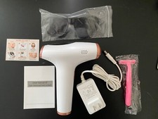 AMZGIRL Pink White Whole Body Treatment IPL Laser Hair Removal Device