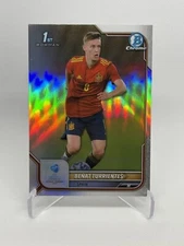 Benat Turrientes 2022 Bowman Chrome Road to UEFA Under21 Championship Refractor