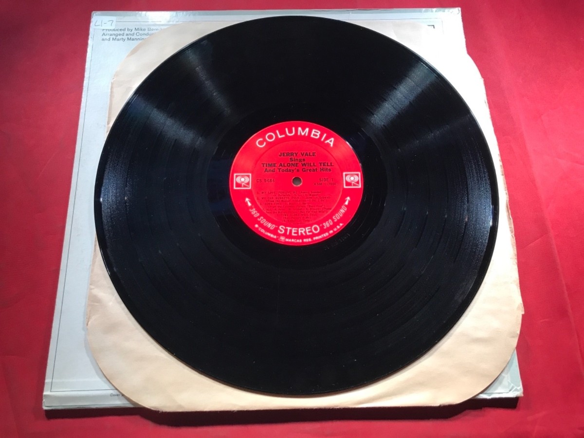 L1-7 Jerry Vale Time Alone With Tell - CS 9484 - RECORD