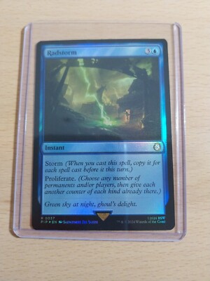 Radstormfolie selten, Fallout #037, MTG Magic The Gathering 