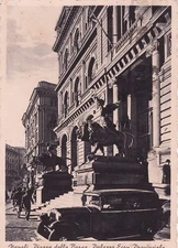 NAPOLI - Piazza della Borsa - Palazzo Econ.Provinciale 1938