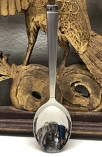 Salad Serving Spoon Stainless by Oneida USA Patter FROST 8 3/4"