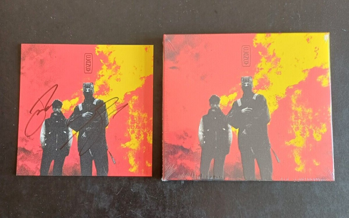 TWENTY ONE PILOTS CLANCY DIGIPAK CD AND SIGNED/AUTOGRAPH ART CARD