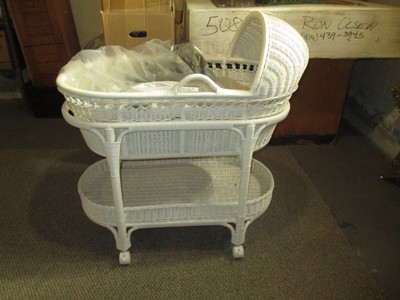 pottery barn bassinet