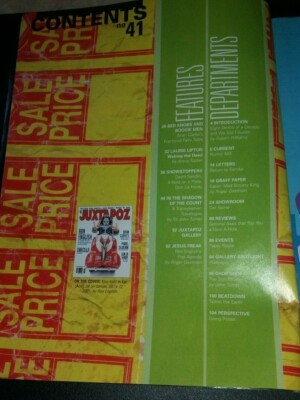 JUXTAPOZ #41 art magazine Ron English Don Ed Hardy Brian
