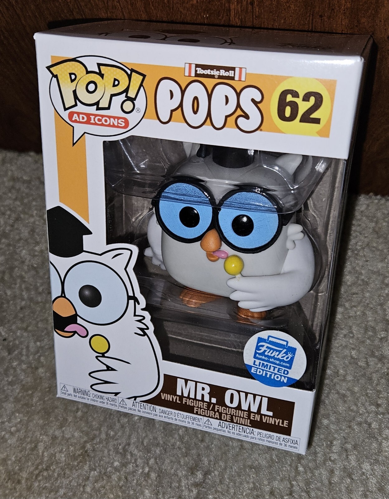 Mr. Owl #62 Funko Shop Exclusive Funko Pop