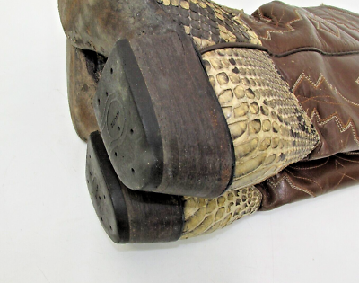 Exotic Snake skin Western Boots - Size 7.5 D men\'s ( 8 B women\'s) s-l400.jpg main image 4