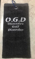 SALE on - Customized Embroidered Golf / Sports Towel