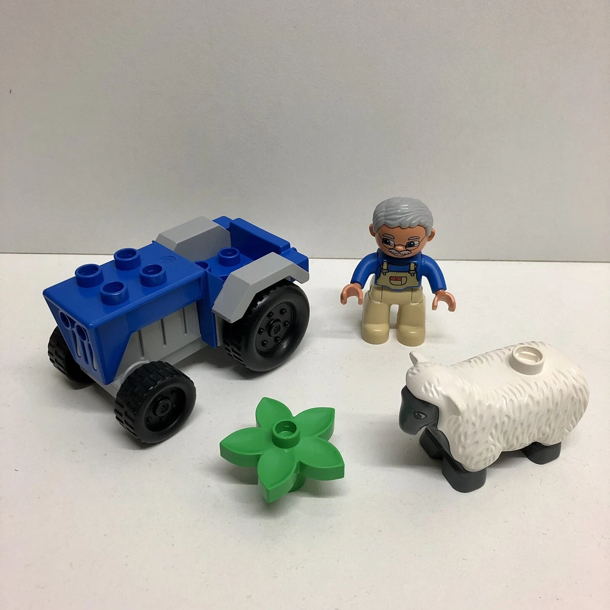 lego tracteur bleu