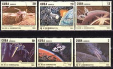 Raumfahrt komplett Satz 1985 space travel Voyage spatial 24