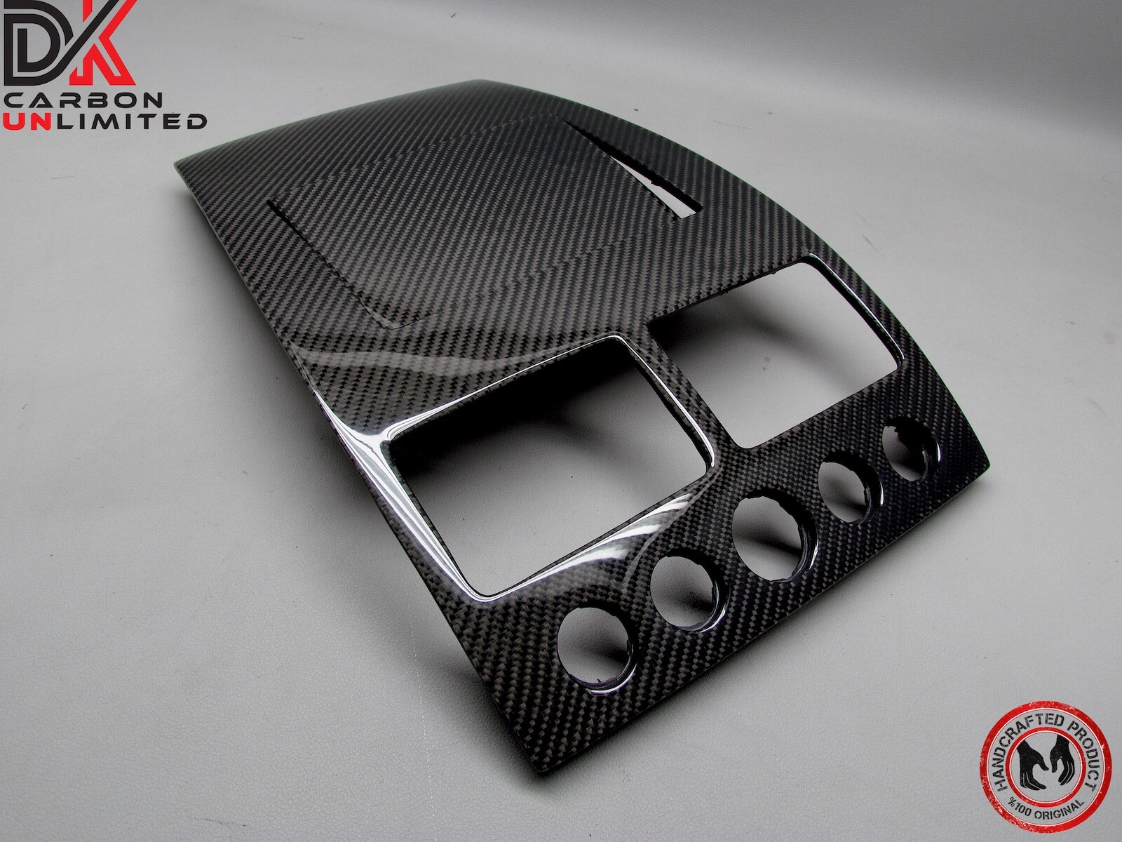 Aston Martin DBS DB9 Virage Vantage Carbon Console Ski Slope Radio Trim 4pcs Set