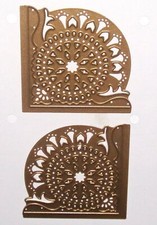Corner Dies Cut Emboss half Circle Design New Anna Griffin