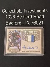 2019 Panini Legacy Futures Rookie Auto Anthony Johnson - University at Buffalo
